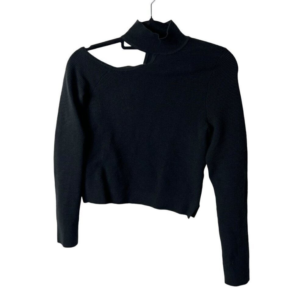 Abercrombie & fitch soft‎ collection open shoulder sweater women's size XS